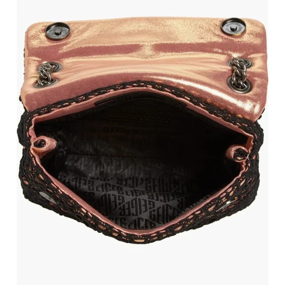 NWT Gorgeous Kurt Geiger London Lace Mini Brixton Bag - Picture 5 of 16